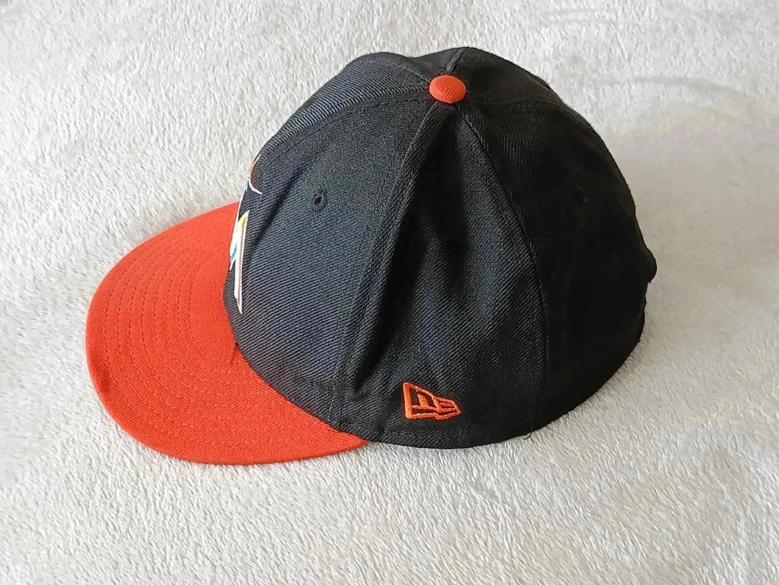 Official New Era Miami Marlins Black Orange Cap – photo 3